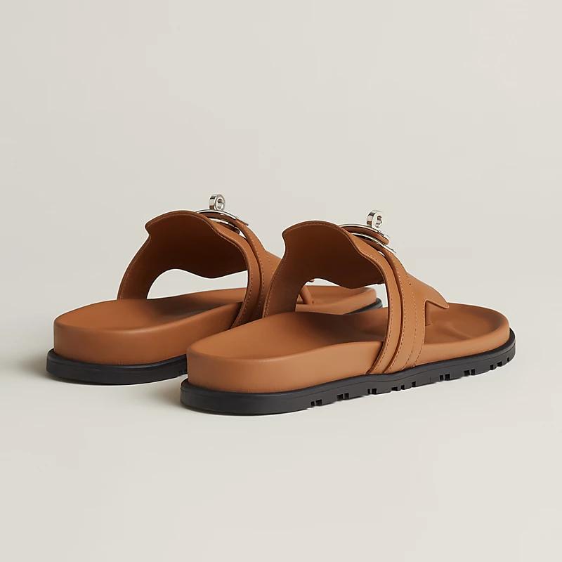 Dép Hermes Empire Sandal Nữ Nâu